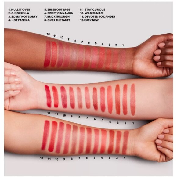 Mac Power Kiss Velvet Blur Slim Stick - Sweet Cinnamon, NEW - Full Size 2 g. - Picture 10 of 13